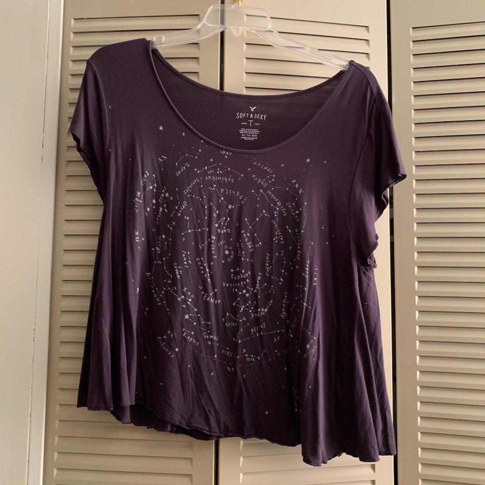 American Eagle Soft and Sexy Loose Fit Tee